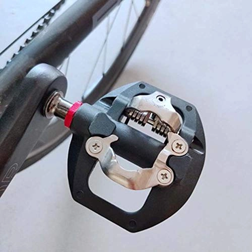 Mountain Bike Pedal : LIVELOVELAUGH Pedal Bicycle Cleat Pedal Parts Mountain Bike Self-Locking Pedal Flat Pedal Dual-Purpose Locking Plate