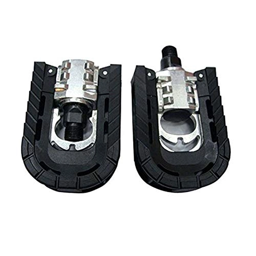 Mountain Bike Pedal : LJLCD Bicycle pedal Bicycle Pedals Bike Parts Mountain Bike 9 / 16 Aluminum Mountain Bikes Road Pedal Easy to install, corrosion resistant and durable