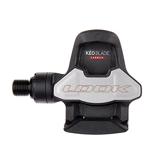 Mountain Bike Pedal : LOOK Cycle - KEO Blade Carbon Bike Pedals - High Performance Pedals - Powerful, Light and Aerodynamic LOOK KEO pedals with Carbon Blades, Chromoly+ Axles, Steel Bearings