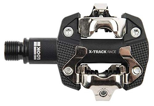 Mountain Bike Pedal : LOOK Unisex's X-Track Race Mtb Pedals, Black, One Size