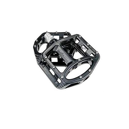 Mountain Bike Pedal : Lorenory Pedals bike Magnesium alloy Road Bike Pedals Ultralight MTB Bearing Bicycle Pedal Bike Parts Accessories (Color : Black)