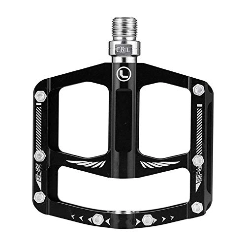 Mountain Bike Pedal : Lshbwsoif Bicycle Pedal 1 Pair Aluminous Alloy Pedals CNC Bicycle MTB Bike Foot Pegs Bicycle Platform Flat Pedals