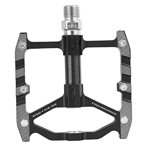 Mountain Bike Pedal : Lshbwsoif Bicycle Pedal 1 Pair Bicycle Pedal Aluminum Alloy MTB Bike Pedals Bicycle Accessories Bicycle Platform Flat Pedals