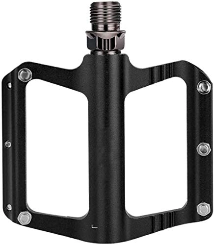 Mountain Bike Pedal : LSZ Bike Pedals New Aluminum Antiskid Durable Mountain Bike Pedals Road Bike Hybrid Pedals For 9 / 16 Inch With Free Installation Tool Indoor Bike Storage