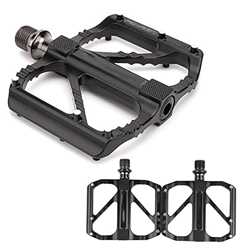 Mountain Bike Pedal : LXQLLJJD Dual-function Platform Bicycle Pedal with Anti-skid Nails, Durable, Waterproof and Labor-saving, Lightweight Bicycle Pedal for Mountain Road Bikes