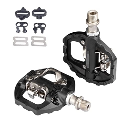 Mountain Bike Pedal : maoping DONG store MTB Bike Self-locking Pedal Nylon DU+3 Peilin Bearing Mountain XC Clipless Bike SPD Bicycle FIT FOR Pedal Inc Cleats Pedal Bicycle Parts (Color : MTB PD-F91)