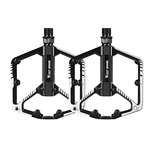 Mountain Bike Pedal : Maril Mountain Bike Pedals, Bicycle Pedals with Universal Lightweight Aluminum Alloy, Anti-slip Riding Pedals for Mountain Bike Road Bike and Other Bicycles
