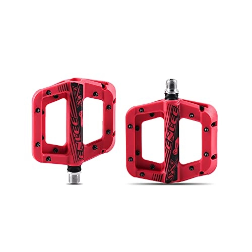 Mountain Bike Pedal : Meghna Mountain Bike Pedal Road Bicycles Platform Pedals MTB Pedals Fits 9 / 16 inch Pedals Rose