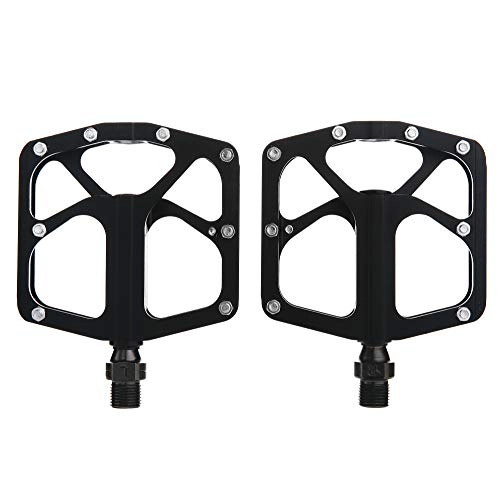 Mountain Bike Pedal : MELD Bike Pedal 3 Bearing Composite 9 / 16 Mountain Bike Pedals High-Strength Non-Slip Bicycle Pedals Surface (Black)