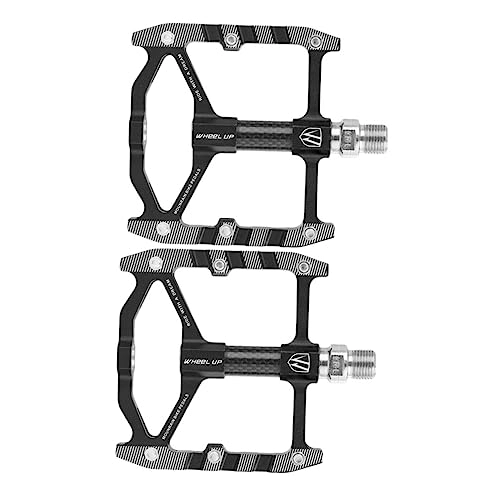 Mountain Bike Pedal : Milisten Race Face Pedals Magnetic Field Non-slip Pedals Bike Padals Kids Bike Pedals Footrest Wide Bicycles Pedals Anti Collision Wall Padding Metal Pedals Biking Accessories Mountain Bike