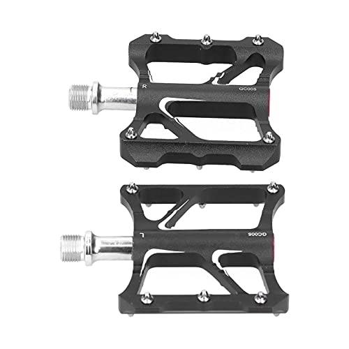 Mountain Bike Pedal : minifinker Bicycle Platform Flat Pedals, Universal Threaded Port Bicycle Flat Pedals for Mountain Road Bike