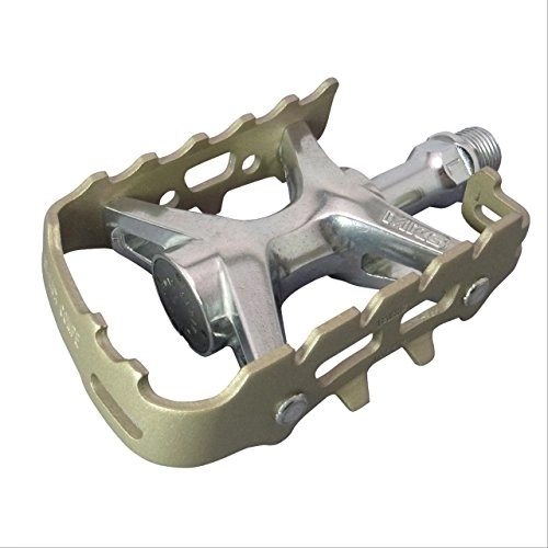 Mountain Bike Pedal : MKS MT Lux Comp - Alloy MTB Pedals, Metallic, One Size