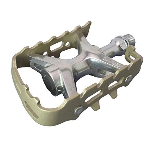 Mountain Bike Pedal : MKS Unisex's MT Lux Comp - Alloy MTB Pedals, Metallic, One Pair