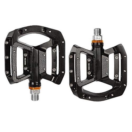 Mountain Bike Pedal : MMFHG Bicycle pedal Aluminum Alloy Bicycle Pedals Platform Mountain Road Bike Bearing Pedals Riding Bike Accessories