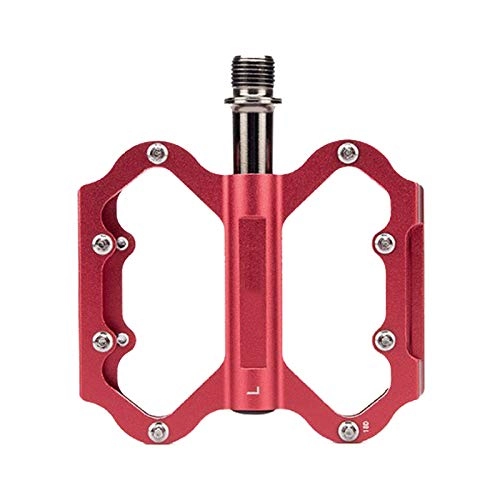 Mountain Bike Pedal : MMFHG Bicycle pedal Bicycle Pedal Mountain Bike Mtb Road Bike Ultralight Pedals Cycle Aluminum Alloy Axle Cycling Sealed Bearing Pedal