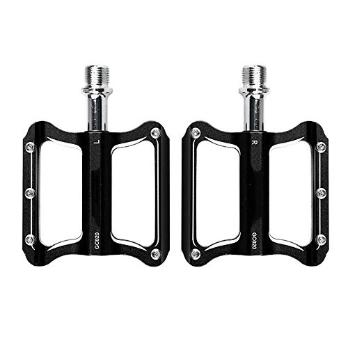 Mountain Bike Pedal : MMFHG Bicycle pedal Bicycle Pedals Aluminum Alloy Bearings Mountain Bike Road Cycling Riding Pedal