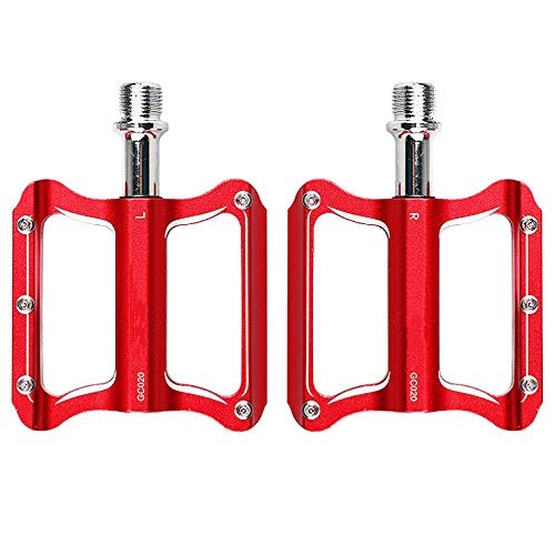 Mountain Bike Pedal : MMFHG Bicycle pedal Bike Pedals Non-Slip Mtb Bicycle Pedal Sealed Bearing Flat Platform Antiskid Cycling Pedal Riding Bike Bicycle Accessories