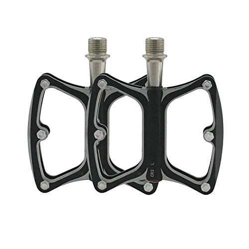 Mountain Bike Pedal : MMFHG Bicycle pedal Mtb Ultralight Bicycle Pedals Mountain Road Bike Part Pedal Cycling Aluminum Alloy Hollow Pedals Bike Cycling Pedal