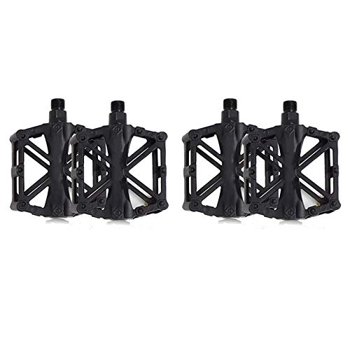 Mountain Bike Pedal : Mogzank 2 Pairs Bike Pedal, Non-Slip Mountain Bicycle Pedals with Anti-Skid Pins, Bearing Bicycle Pedals for BMX Cycle Bikes