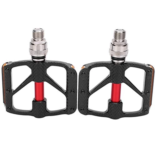 Mountain Bike Pedal : Mountain Bicycle Pedals Repair Parts Bearing Clipless Bike Pedal Alloy Self-Locking Cycling Pedal for Road Bike for Bike Replacement Cleats