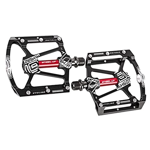 Mountain Bike Pedal : Mountain Bike 3 Bearing Pedals Bicycle Pedal Carbon Fiber Pedal Pedal Ultra-light Non-slip Great Performance Wide Pedal