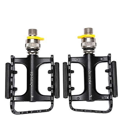 Mountain Bike Pedal : Mountain Bike Pedal Bearing Universal Road Bicycle Accessories Non-slip Aluminum Alloy Bicycle Pedal