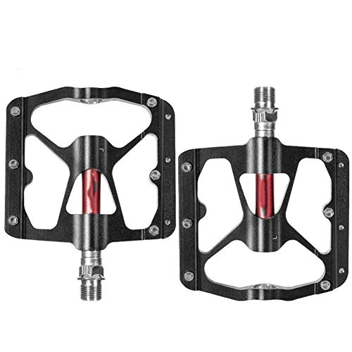 Mountain Bike Pedal : Mountain Bike Pedal Bike Pedal Peiling Bearing Road Cnc Lightweight Aluminum Alloy Pedal Easy Installation