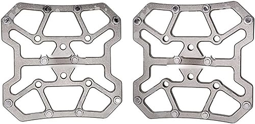 Mountain Bike Pedal : Mountain Bike Pedals, 1 Pair Aluminum Alloy Bicycle Clipless Pedal Platform Adapters For Bike Pedals MTB Mountain Road Bike Accessories (Color : Onecolor)
