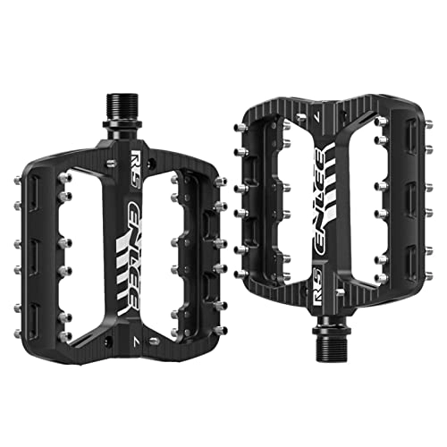 Mountain Bike Pedal : Mountain Bike Pedals, 2Pcs Ultra Light Mountain Bike Pedal, Aluminum Alloy High Strength Bearing Bicycle Pedal, Sealed Bearing Bike Pedals with Removable Anti Skid Nails