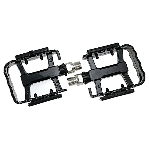 Mountain Bike Pedal : Mountain Bike Pedals, 9 / 16 Non-Slip Aluminum Lengthen MTB Pedals, With reflective tape, for Road Mountain BMX MTB Bike