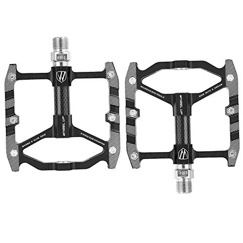 Mountain Bike Pedal : Mountain Bike Pedals - 9 / 16" Sealed Bearing Mountain Bicycle Flat Pedals, Lightweight Aluminum Alloy Wide Platform Road Cycling Pedal for BMX / MTB