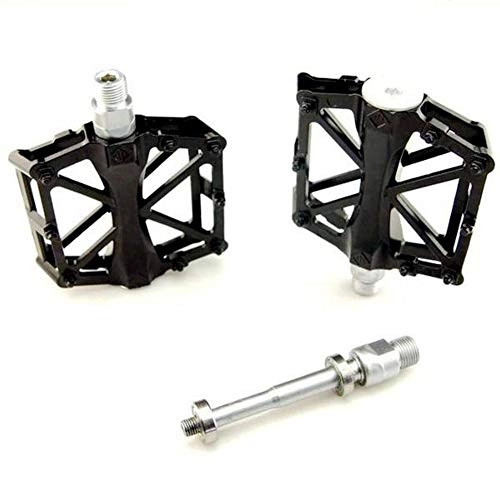 Mountain Bike Pedal : Mountain Bike Pedals Aluminum Alloy Bicycle Bike Pedals Two Bearings Anti-slip Bicycle Pedal