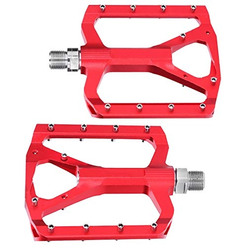 Mountain Bike Pedal : Mountain Bike Pedals AntiSkid Bike Pedal Bicycle Modified Pedal for Aluminum Alloy Bearings Pedal(red)