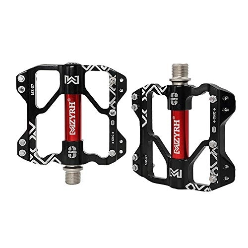Mountain Bike Pedal : Mountain Bike Pedals Bike Parts Cycling Accessories Aluminum Alloy Bicycle Pedals Bicycle Pedals With Cleats black, free size