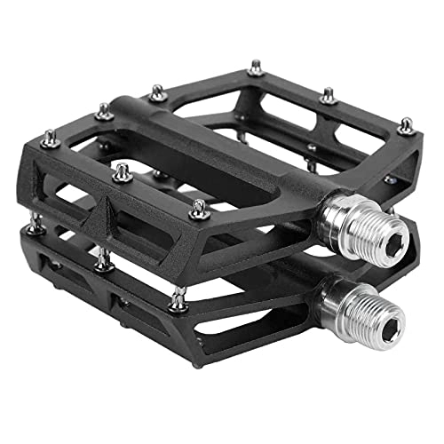 Mountain Bike Pedal : Mountain Bike Pedals, Bike Pedals Corrosion Proof for Riding (Black)