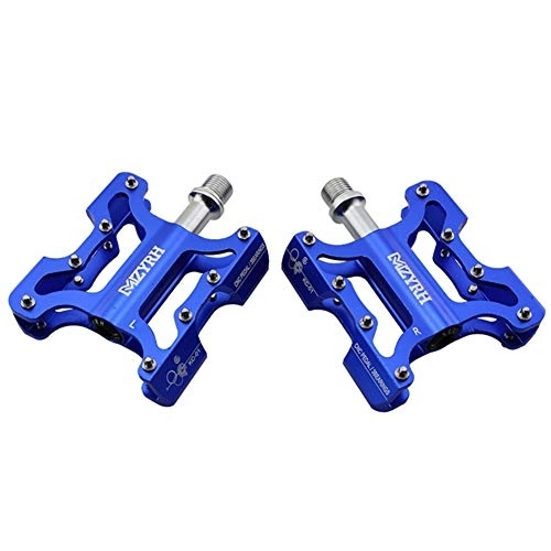 Mountain Bike Pedal : Mountain Bike Pedals Bike Pedals Flat Pedals Cycling Accessories Bicycle Accessories Bike Accesories Mountain Bike Accessories Bike Accessories blue, free size