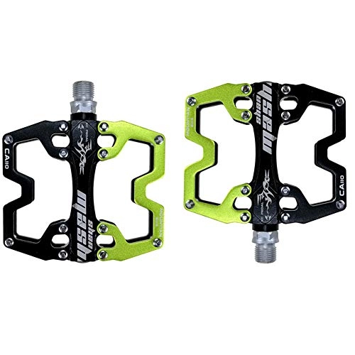 Mountain Bike Pedal : Mountain Bike Pedals Bike Peddles Bicycle Accessories Cycle Accessories Mountain Bike Accessories Flat Pedals Bmx Pedals Bike Pedal Bicycle Pedals green, free size