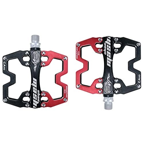 Mountain Bike Pedal : Mountain Bike Pedals Bike Peddles Bicycle Accessories Cycle Accessories Mountain Bike Accessories Flat Pedals Bmx Pedals Bike Pedal Bicycle Pedals red, free size