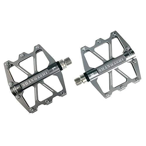 Mountain Bike Pedal : Mountain Bike Pedals Bike Peddles Bike Accesories Cycle Accessories Bicycle Accessories Cycling Accessories Flat Pedals Mountain Bike Accessories titanium, free size