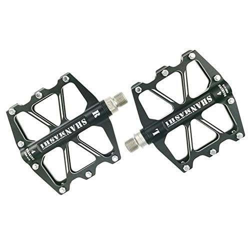 Mountain Bike Pedal : Mountain Bike Pedals Bike Peddles Cycling Accessories Aluminum Alloy Bicycle Pedals Bicycle Pedal With Cleats black, free size