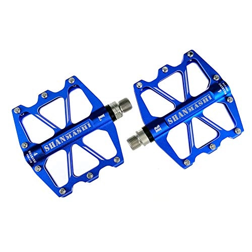 Mountain Bike Pedal : Mountain Bike Pedals Bike Peddles Flat Pedals Bicycle Accessories Bmx Pedals Bike Accesories Cycling Accessories Mountain Bike Accessories Bike Pedal blue, free size