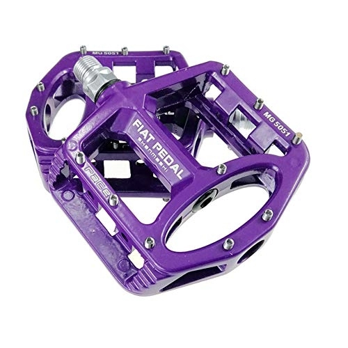 Mountain Bike Pedal : Mountain Bike Pedals Mtb Pedals Flat Pedals Bicycle Accessories Bike Accesories Cycling Accessories Road Bike Pedals Bicycle Pedals Bike Pedal purple, free size