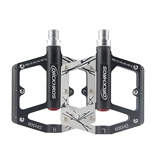 Mountain Bike Pedal : Mountain Bike Pedals MTB Pedals Sealed 3 Bearing Pedals for Cycling Road Mountain BMX Bike Bicycle Lightweight Platform Pedals (Style 1)