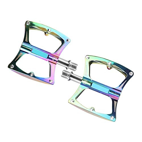 Mountain Bike Pedal : Mountain Bike Pedals Mtb Road Bicycle Ultra Lightweight Strong Colorful Aluminium Alloy