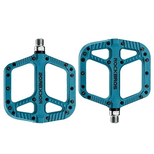 Mountain Bike Pedal : Mountain Bike Pedals Nylon Pedals 9 / 16 Inch Flat Pedals Anti-slip Waterproof Dustproof Mountain Road Bicycles Pedals Bike Pedals Mountain Bike Nylon Bike Pedals Bike Platform 9 / 16 Bike Pedals