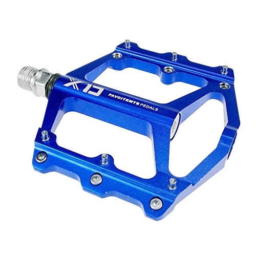 Mountain Bike Pedal : Mountain Bike Pedals Pedals Cycle Accessories Bike Pedal Cycling Accessories Mountain Bike Accessories Flat Pedals Bicycle Accessories Bicycle Pedals blue, free size