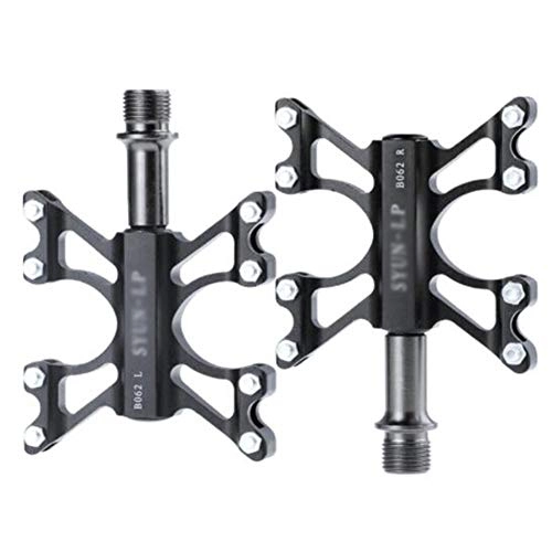 Mountain Bike Pedal : Mountain Bike Pedals Ultra-light Aluminum Alloy Material Non-slip Pedals for Road Bikes B