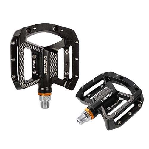 Mountain Bike Pedal : Mountain Bike Pedals Universal Bicycle Pedals Aluminum Alloy Pedals Die-Cast Needle Roller Bearing Ultra Sealed Bearings Platform for MTB BMX Road