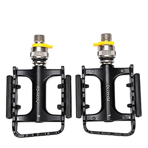 Mountain Bike Pedal : MPGIO Bike Pedal Quick Release Aluminum Alloy Bearing Pedal Suitable for Road Bike Pedals Mountain Bike Pedals Bicycle Pedal