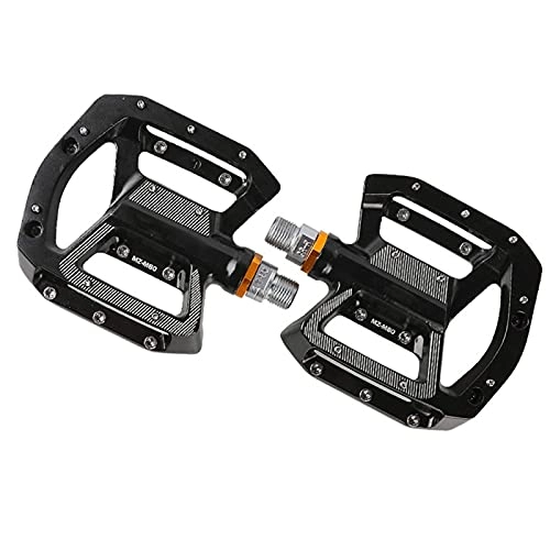 Mountain Bike Pedal : MPGIO Mountain Bike Non-Slip Pedals Bearing Bicycle Pedal Aluminum Alloy 9 / 16" Die-Casting Road Bike Needle Pedals Bike Accessories